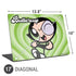 Cartoon Network Powerpuff Girls Buttercup Green Hearts Universal Laptop 17in (13.8 x 10in) Skin