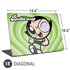 Cartoon Network Powerpuff Girls Buttercup Green Hearts Universal Laptop 18in (14.6 x 10.6in) Skin