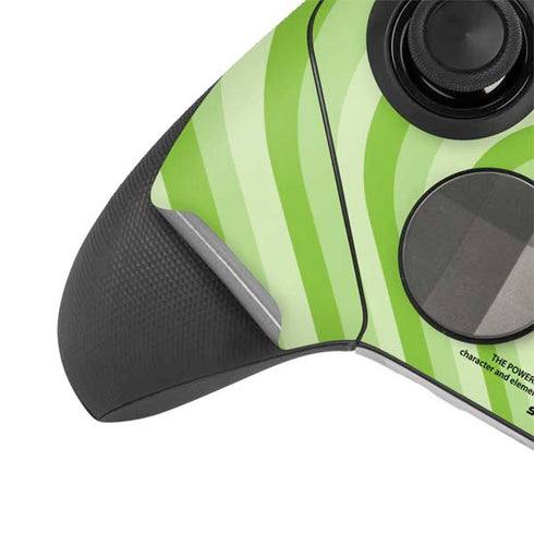 Cartoon Network Powerpuff Girls Buttercup Green Hearts Xbox Elite Wireless Controller Series 2 Skin