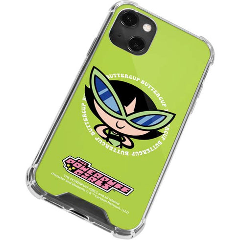 Cartoon Network Powerpuff Girls Buttercup iPhone 13 Mini Clear Case