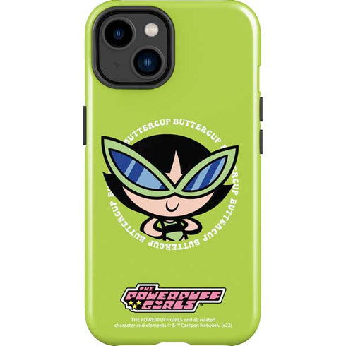 Cartoon Network Powerpuff Girls Buttercup iPhone 14 Plus Impact Case