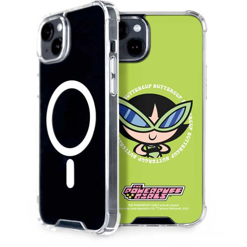 Cartoon Network Powerpuff Girls Buttercup iPhone 14 MagSafe Case