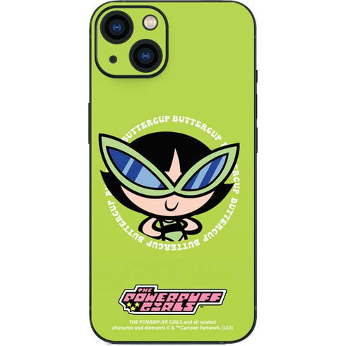 Cartoon Network Powerpuff Girls Buttercup iPhone 14 Plus Skin