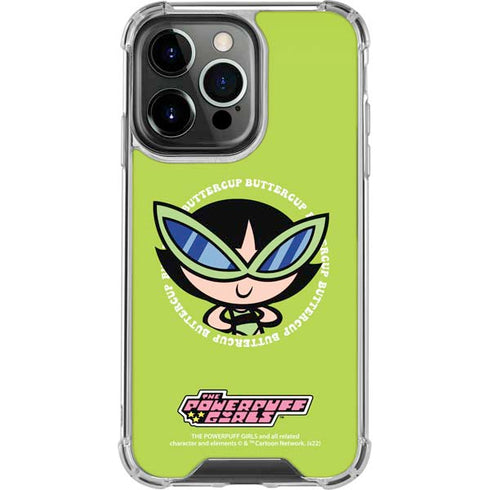Cartoon Network Powerpuff Girls Buttercup iPhone 15 Pro Clear Case