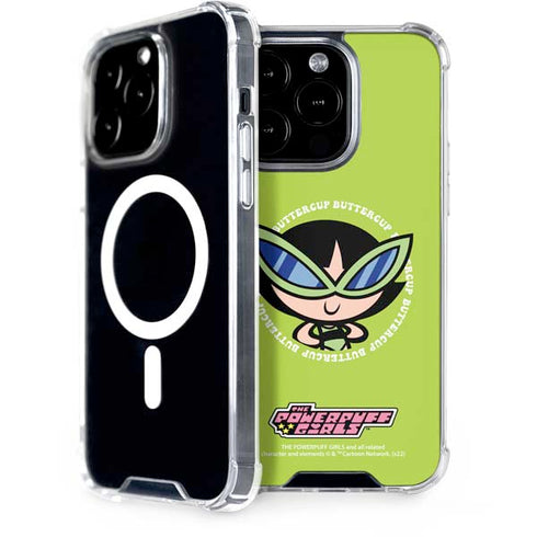 Cartoon Network Powerpuff Girls Buttercup iPhone 14 Pro MagSafe Case