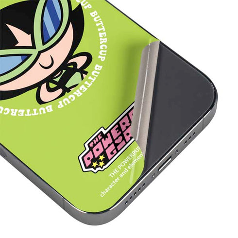 Cartoon Network Powerpuff Girls Buttercup iPhone 15 Pro Skin