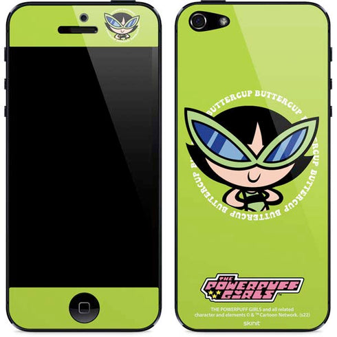 Cartoon Network Powerpuff Girls Buttercup iPhone 5/5s/5SE Skin