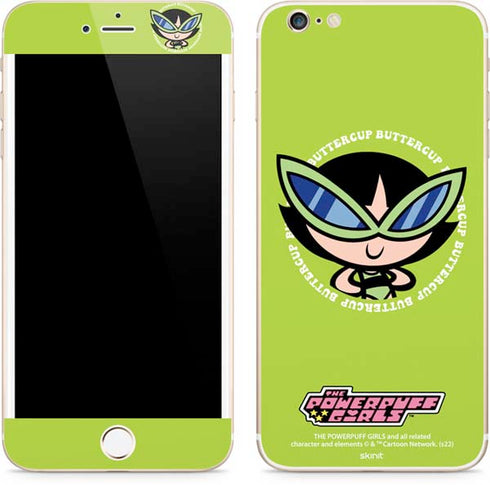 Cartoon Network Powerpuff Girls Buttercup iPhone 6/6s Plus Skin