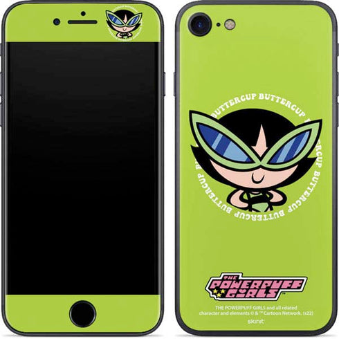 Cartoon Network Powerpuff Girls Buttercup iPhone 8 Skin