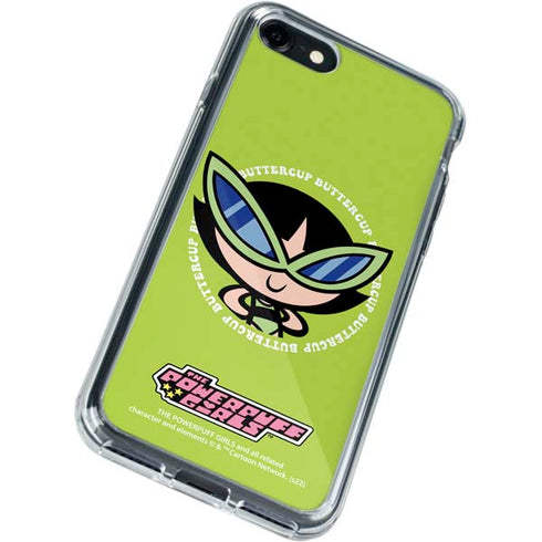 Cartoon Network Powerpuff Girls Buttercup iPhone SE (2nd & 3rd Gen) Clear Case