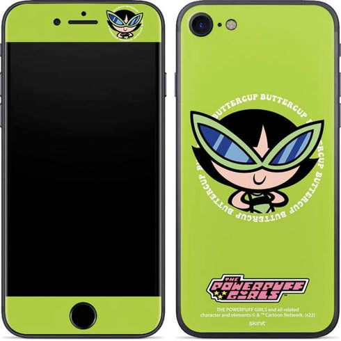 Cartoon Network Powerpuff Girls Buttercup iPhone SE (2nd & 3rd Gen) Skin