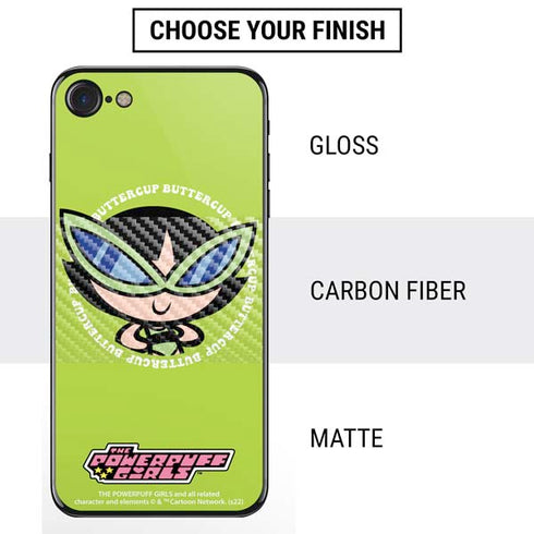 Cartoon Network Powerpuff Girls Buttercup iPhone SE (2nd & 3rd Gen) Skin