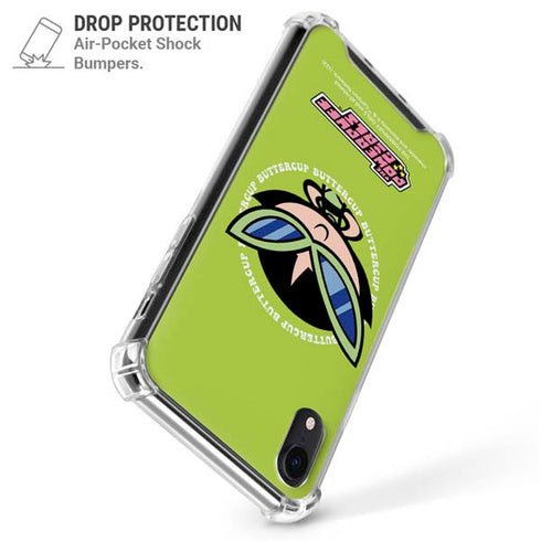 Cartoon Network Powerpuff Girls Buttercup iPhone XR Clear Case
