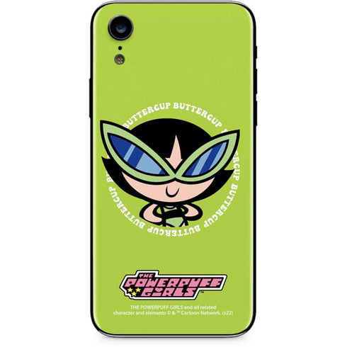 Cartoon Network Powerpuff Girls Buttercup iPhone XR Skin