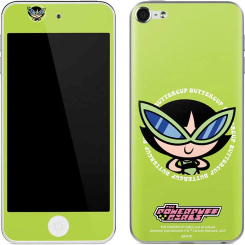 Cartoon Network Powerpuff Girls Buttercup Apple iPod Skin