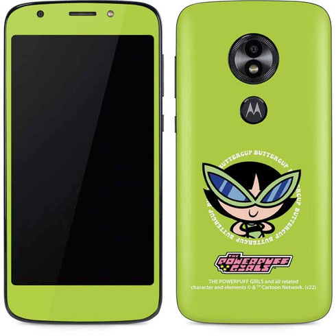 Cartoon Network Powerpuff Girls Buttercup Moto E5 Play Skin