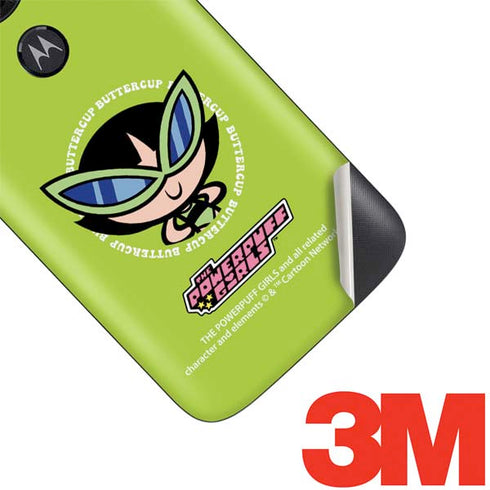 Cartoon Network Powerpuff Girls Buttercup Moto E5 Play Skin