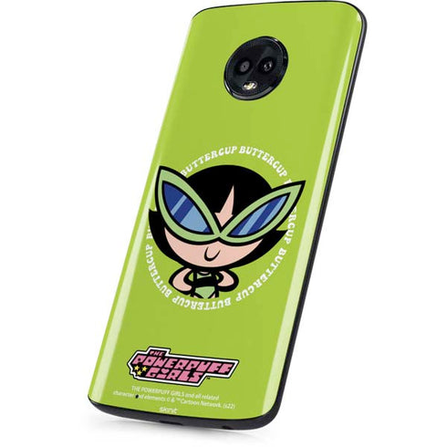 Cartoon Network Powerpuff Girls Buttercup Moto G6 Skin