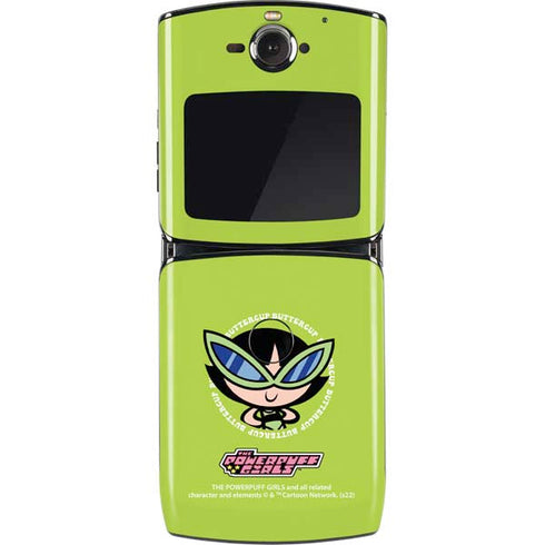 Cartoon Network Powerpuff Girls Buttercup Motorola RAZR Skin