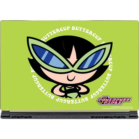 Cartoon Network Powerpuff Girls Buttercup MSI GS65 Stealth Laptop Skin