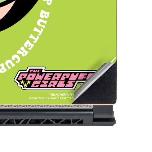 Cartoon Network Powerpuff Girls Buttercup MSI GS65 Stealth Laptop Skin
