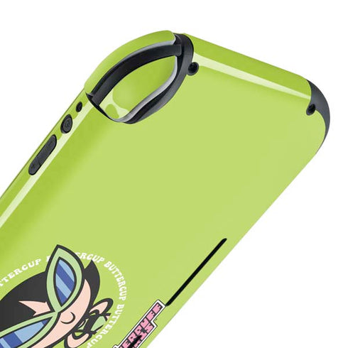 Cartoon Network Powerpuff Girls Buttercup Nintendo Switch Lite Skin