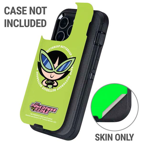 Cartoon Network Powerpuff Girls Buttercup Otterbox Defender iPhone Skin