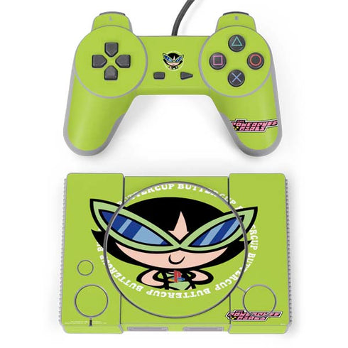 Cartoon Network Powerpuff Girls Buttercup PlayStation Classic Bundle Skin