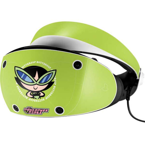 Cartoon Network Powerpuff Girls Buttercup PlayStation VR2 Skin