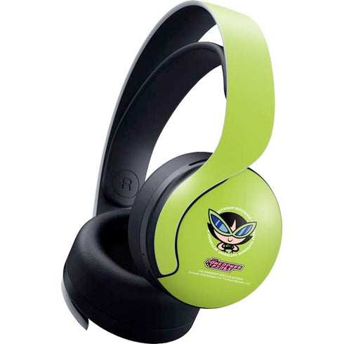 Cartoon Network Powerpuff Girls Buttercup PULSE 3D Wireless Headset for PS5 Skin