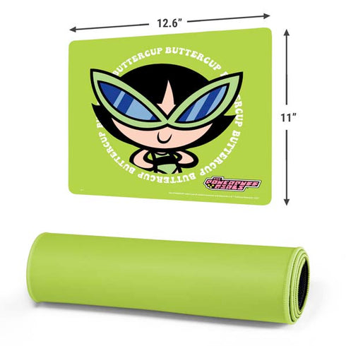 Cartoon Network Powerpuff Girls Buttercup Gaming Mouse Pad