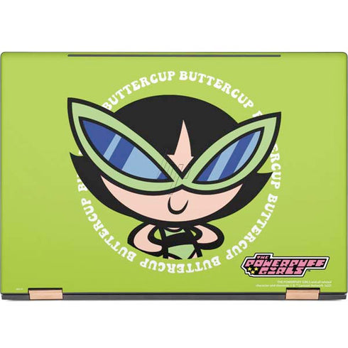Cartoon Network Powerpuff Girls Buttercup HP Spectre Skin
