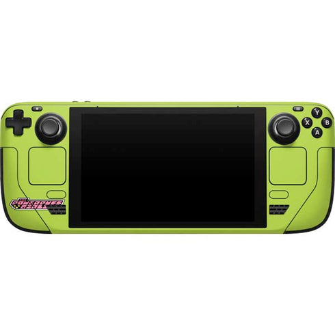 Cartoon Network Powerpuff Girls Buttercup Steam Deck Handheld Gaming Computer Skin