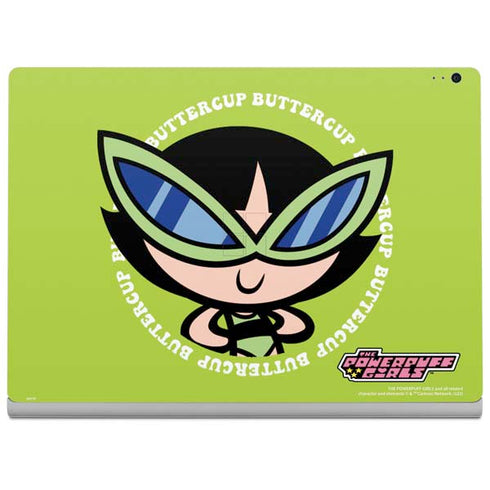 Cartoon Network Powerpuff Girls Buttercup Surface Book 2 13.5in Skin