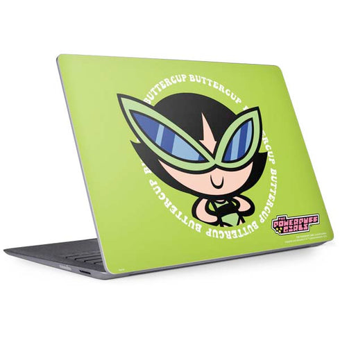 Cartoon Network Powerpuff Girls Buttercup Surface Laptop 2 Skin