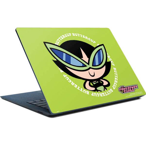 Cartoon Network Powerpuff Girls Buttercup Surface Laptop Skin