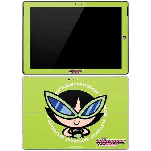 Cartoon Network Powerpuff Girls Buttercup Surface Pro 3 Skin
