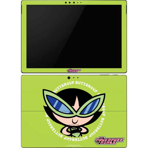 Cartoon Network Powerpuff Girls Buttercup Surface Pro 6 Skin