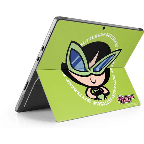 Cartoon Network Powerpuff Girls Buttercup Surface Pro 8 Skin