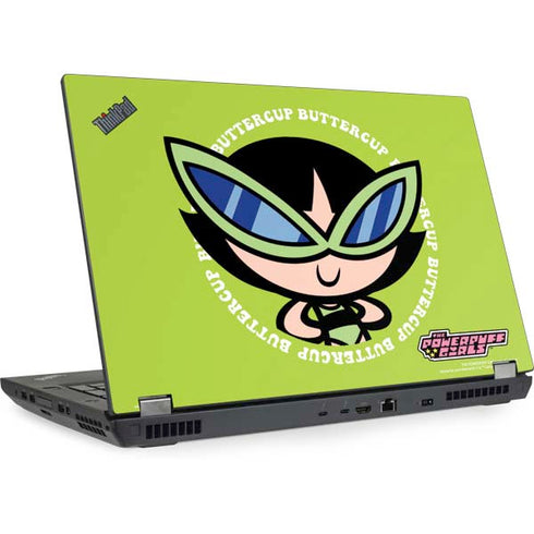 Cartoon Network Powerpuff Girls Buttercup Lenovo ThinkPad Skin