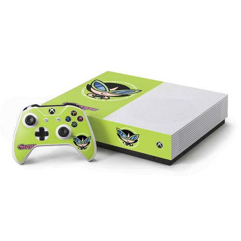 Cartoon Network Powerpuff Girls Buttercup Xbox One S All-Digital Edition Bundle Skin
