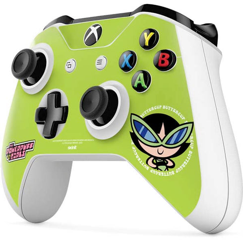Cartoon Network Powerpuff Girls Buttercup Xbox One S Controller Skin