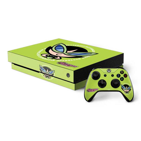 Cartoon Network Powerpuff Girls Buttercup Xbox One X Bundle Skin