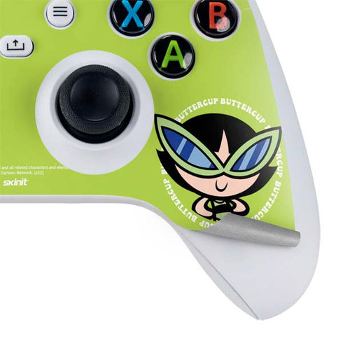 Cartoon Network Powerpuff Girls Buttercup Xbox Series S Skins
