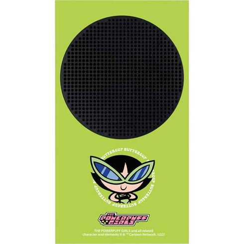 Cartoon Network Powerpuff Girls Buttercup Xbox Series S Console Skin