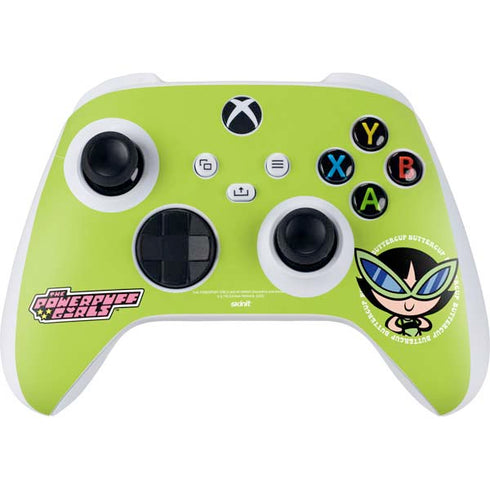 Cartoon Network Powerpuff Girls Buttercup Xbox Series S Controller Skin