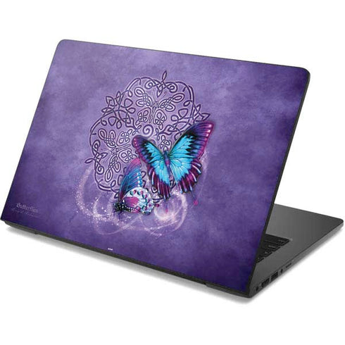 Brigid Ashwood Butterfly Celtic Knot Dell Chromebook Skin