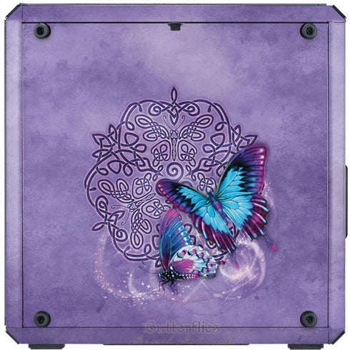 Brigid Ashwood Butterfly Celtic Knot Cooler Master MasterBox Q300L Mini Tower Skin