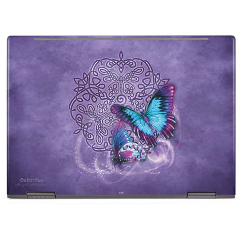 Brigid Ashwood Butterfly Celtic Knot HP Envy Skin