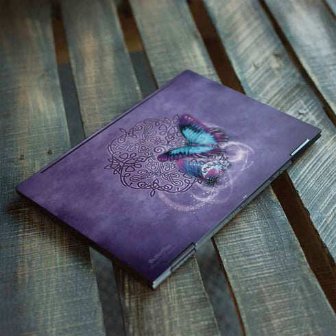 Brigid Ashwood Butterfly Celtic Knot HP Envy Skin